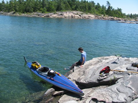 Photo from Sea Kayaking, Franklin, Mink and McCoy Island chains