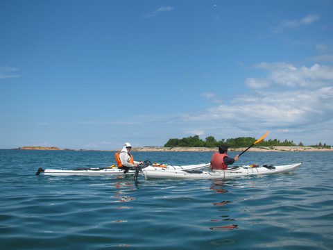 Photo from Sea Kayaking, Franklin, Mink and McCoy Island chains