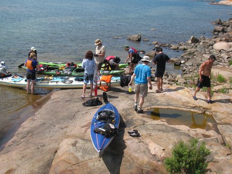 Photo from Sea Kayaking, Franklin, Mink and McCoy Island chains