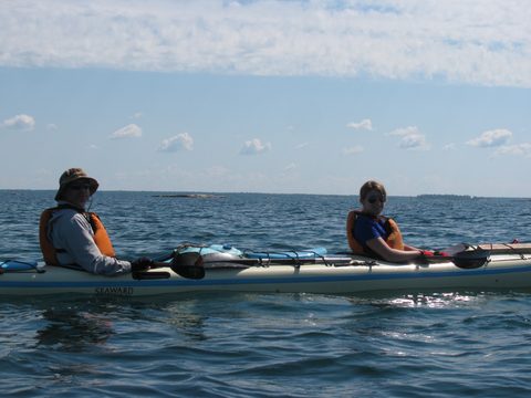 Photo from Sea Kayaking, Franklin, Mink and McCoy Island chains