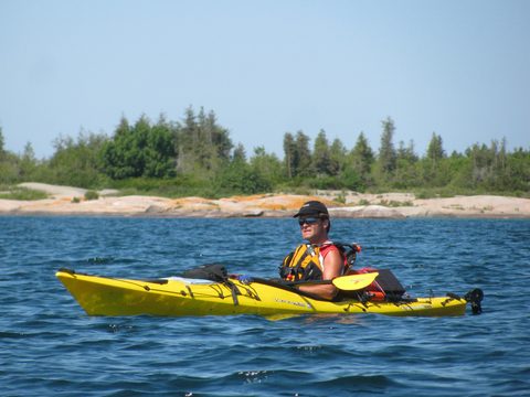 Photo from Sea Kayaking, Franklin, Mink and McCoy Island chains