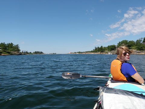 Photo from Sea Kayaking, Franklin, Mink and McCoy Island chains