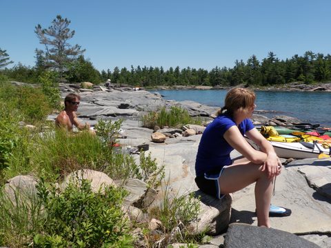 Photo from Sea Kayaking, Franklin, Mink and McCoy Island chains