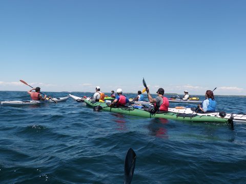 Photo from Sea Kayaking, Franklin, Mink and McCoy Island chains