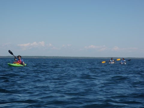 Photo from Sea Kayaking, Franklin, Mink and McCoy Island chains