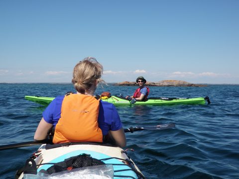 Photo from Sea Kayaking, Franklin, Mink and McCoy Island chains