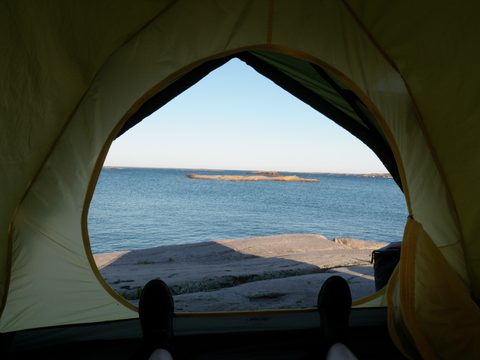 Photo from Sea Kayaking, Franklin, Mink and McCoy Island chains