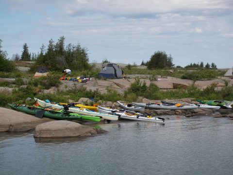 Photo from Sea Kayaking, Franklin, Mink and McCoy Island chains