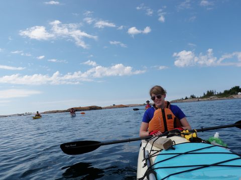 Photo from Sea Kayaking, Franklin, Mink and McCoy Island chains