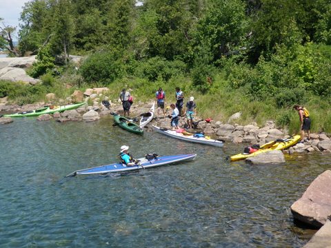 Photo from Sea Kayaking, Franklin, Mink and McCoy Island chains