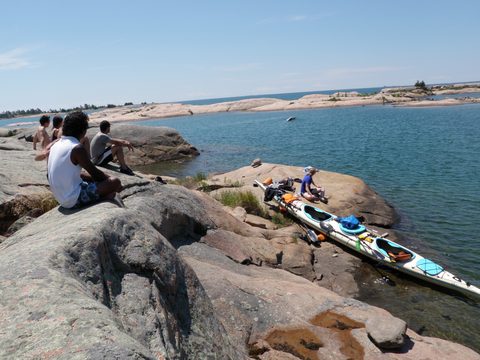 Photo from Sea Kayaking, Franklin, Mink and McCoy Island chains