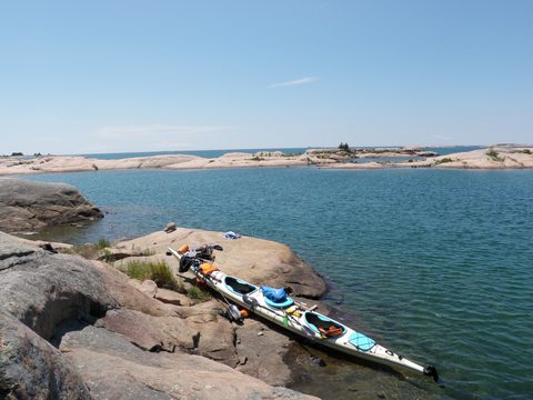 Photo from Sea Kayaking, Franklin, Mink and McCoy Island chains