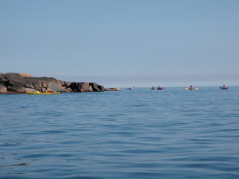 Photo from Sea Kayaking, Franklin, Mink and McCoy Island chains