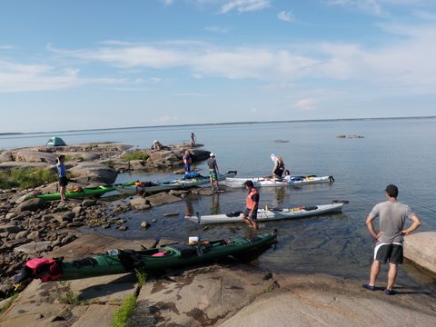 Photo from Sea Kayaking, Franklin, Mink and McCoy Island chains
