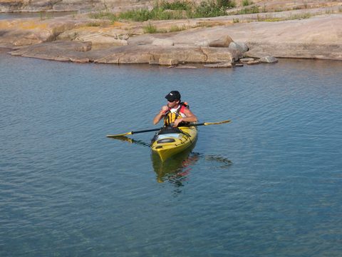 Photo from Sea Kayaking, Franklin, Mink and McCoy Island chains