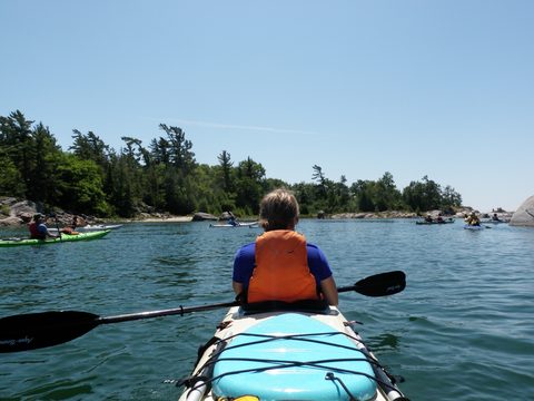 Photo from Sea Kayaking, Franklin, Mink and McCoy Island chains