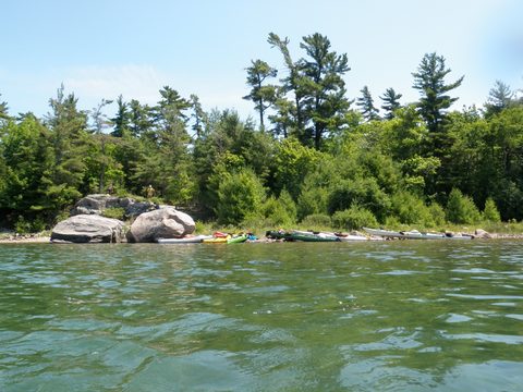 Photo from Sea Kayaking, Franklin, Mink and McCoy Island chains