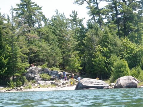 Photo from Sea Kayaking, Franklin, Mink and McCoy Island chains