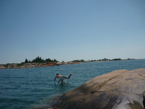Photo from Sea Kayaking, Franklin, Mink and McCoy Island chains