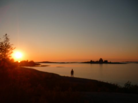 Photo from Sea Kayaking, Franklin, Mink and McCoy Island chains