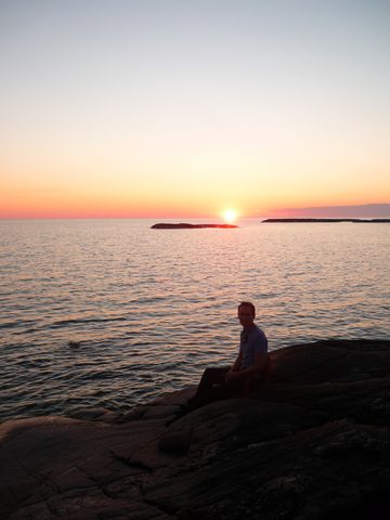 Photo from Sea Kayaking, Franklin, Mink and McCoy Island chains