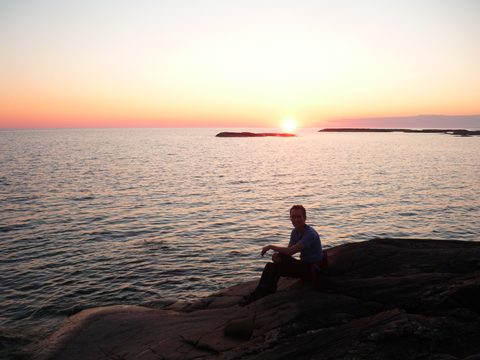 Photo from Sea Kayaking, Franklin, Mink and McCoy Island chains