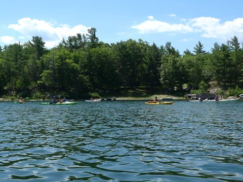 Photo from Sea Kayaking, Franklin, Mink and McCoy Island chains