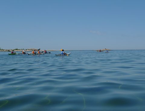 Photo from Sea Kayaking, Franklin, Mink and McCoy Island chains