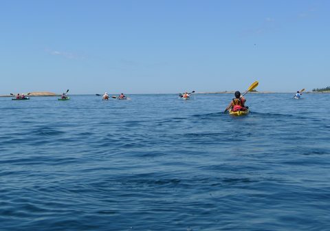 Photo from Sea Kayaking, Franklin, Mink and McCoy Island chains