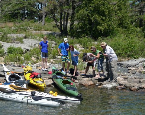 Photo from Sea Kayaking, Franklin, Mink and McCoy Island chains