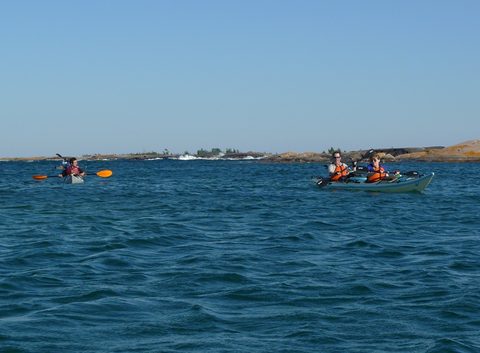 Photo from Sea Kayaking, Franklin, Mink and McCoy Island chains