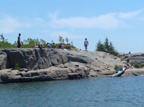 Photo from Sea Kayaking, Franklin, Mink and McCoy Island chains
