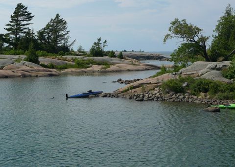 Photo from Sea Kayaking, Franklin, Mink and McCoy Island chains