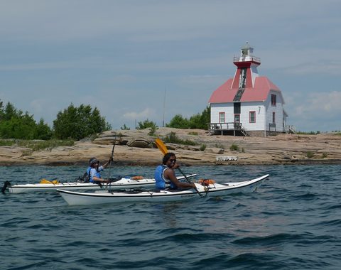 Photo from Sea Kayaking, Franklin, Mink and McCoy Island chains