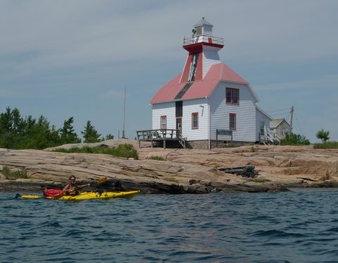 Photo from Sea Kayaking, Franklin, Mink and McCoy Island chains