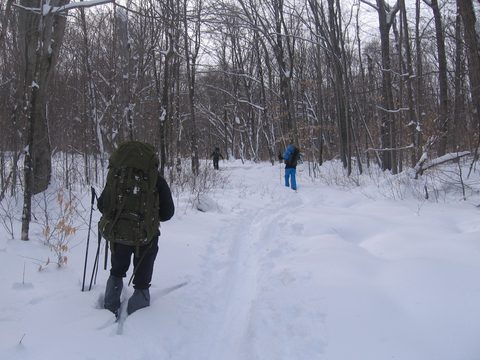 Photo from Ski Camping, Minnesing Wilderness Trail, Algonquin
