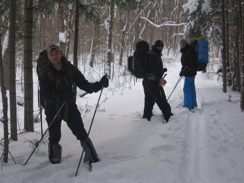 Photo from Ski Camping, Minnesing Wilderness Trail, Algonquin