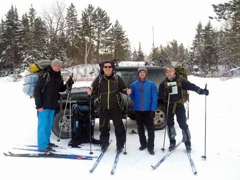 Photo from Ski Camping, Minnesing Wilderness Trail, Algonquin