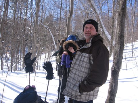 Photo from Snowshoe camping, Maggie Lake, Algonquin