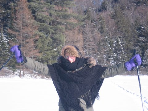 Photo from Snowshoe camping, Maggie Lake, Algonquin