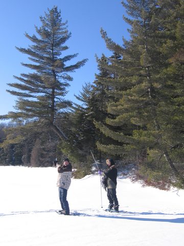 Photo from Snowshoe camping, Maggie Lake, Algonquin