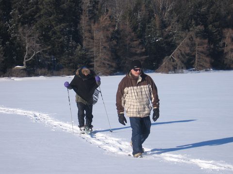Photo from Snowshoe camping, Maggie Lake, Algonquin