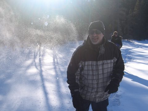 Photo from Snowshoe camping, Maggie Lake, Algonquin