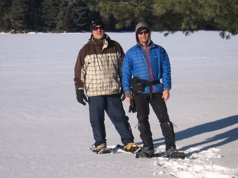 Photo from Snowshoe camping, Maggie Lake, Algonquin