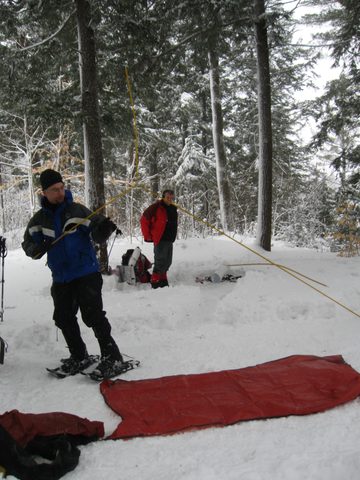 Photo from Maggie Lake Snowshoeing and Winter Camping