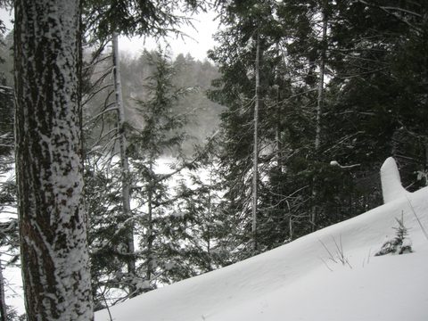 Photo from Maggie Lake Snowshoeing and Winter Camping