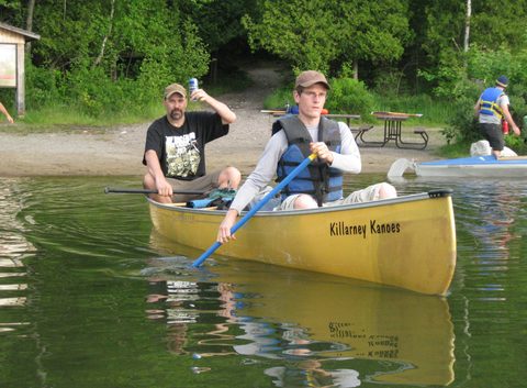 Photo from Canoe camping & hike, Killarney Provincial park