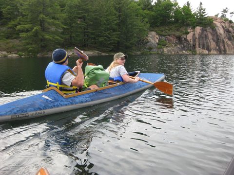 Photo from Canoe camping & hike, Killarney Provincial park