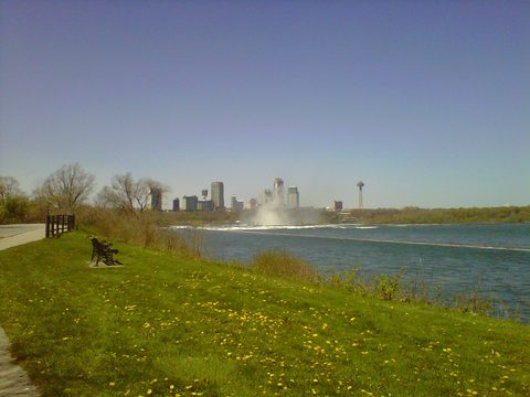 Niagara viewed from a distance
