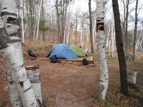 Photo from Spring Backpacking in Frontenac Provincial Park!